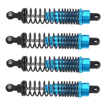 

4PCS Shock Absorber Adjustable Assembled Spring Damper for 1:10 RC Cars TRX4 SCX10 D90 Truck Crawler Parts
