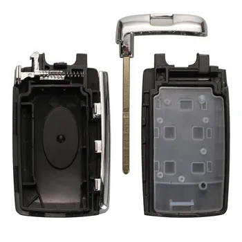Keyforkess Aggiornato Chiave A Distanza di Shell di Caso Fob per Land Rover Range Rover LR2 LR4 fit Jaguar F-Ritmo F-Tipo XE XF XJ - Jingyuqin Aggiornato Chiave A Distanza di Shell di Caso Fob per Land Rover Range Rover