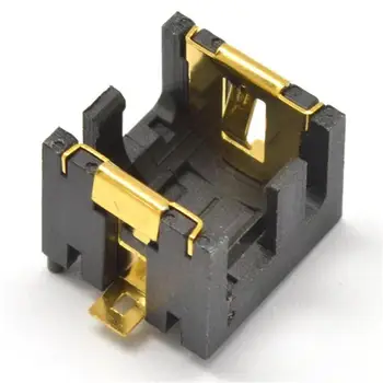 

AG13 battery holder LR44 battery shell 3V surface mount battery box for 2pcs coin button battery,100pcs/lot