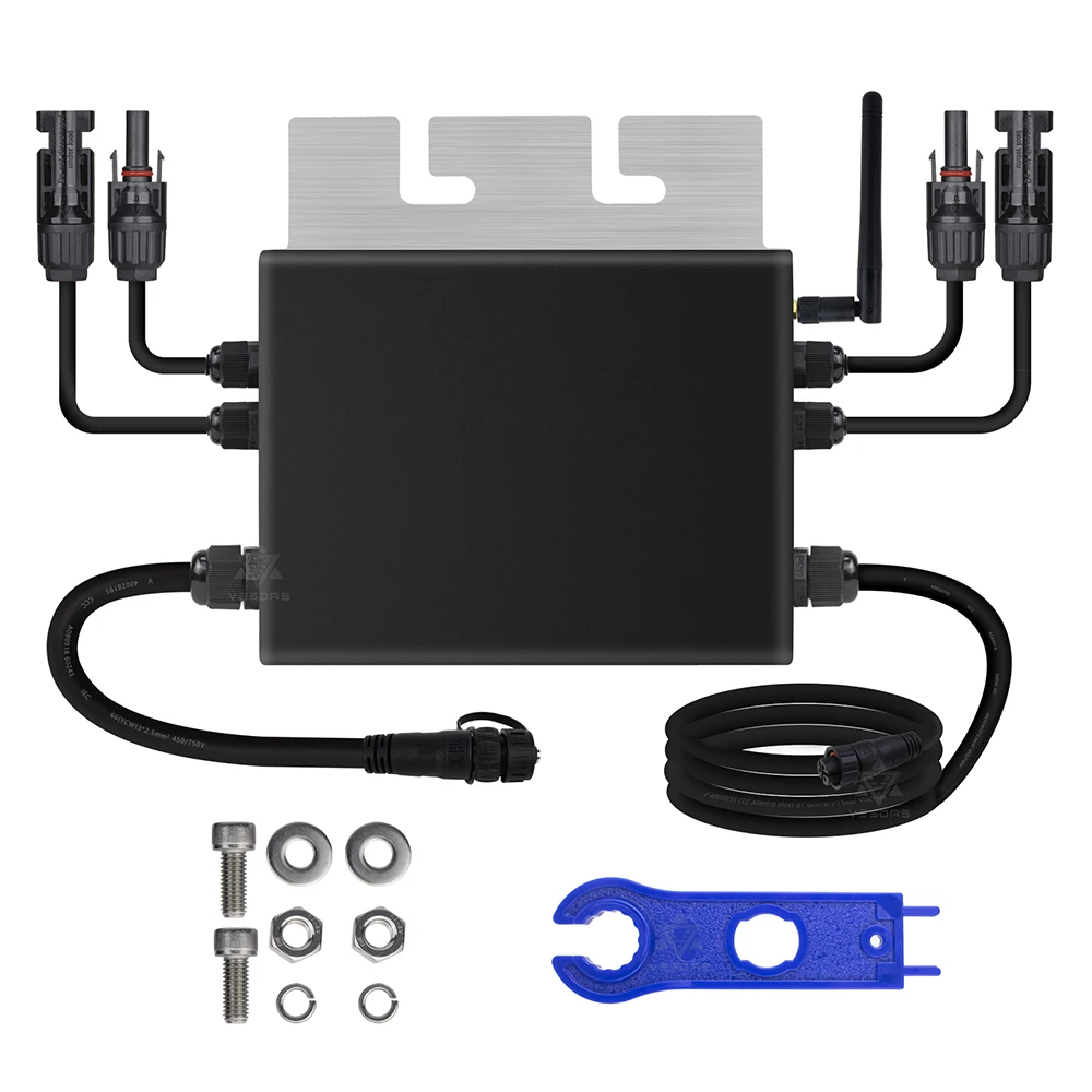 micro inversor solar para paneles solares 200 - 300W - Master Electronicos