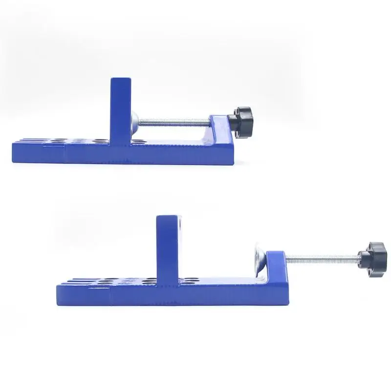 Woodworking Assistant Tool Rustproof Durable Fast Clamping Device Hole Puncher Vertical Drilling Hole Jig Bit Locator