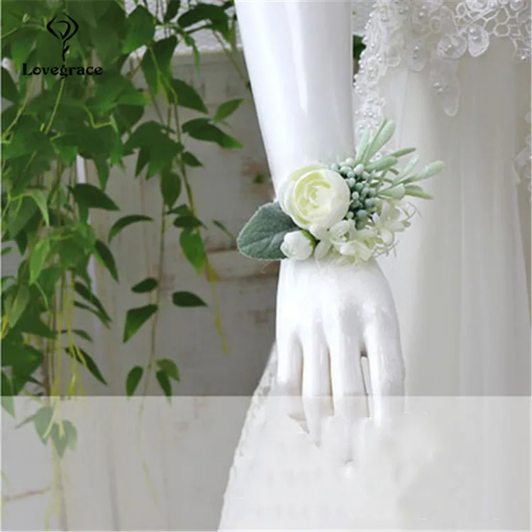 wedding wrist corsage  (4)