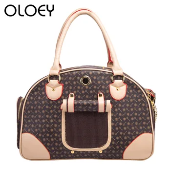 

PU Pet Cat Dog Travel Carrier Bag Foldable Breathable Outdoor Backpack for Small Pet Cat Kitten Comfortable Handbag Product