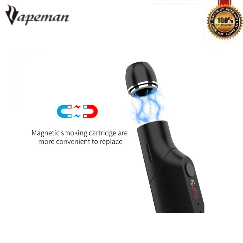 Оригинальный Vapeman guns CBD аккумулятор встроенный 350 мАч электронная сигарета мод
