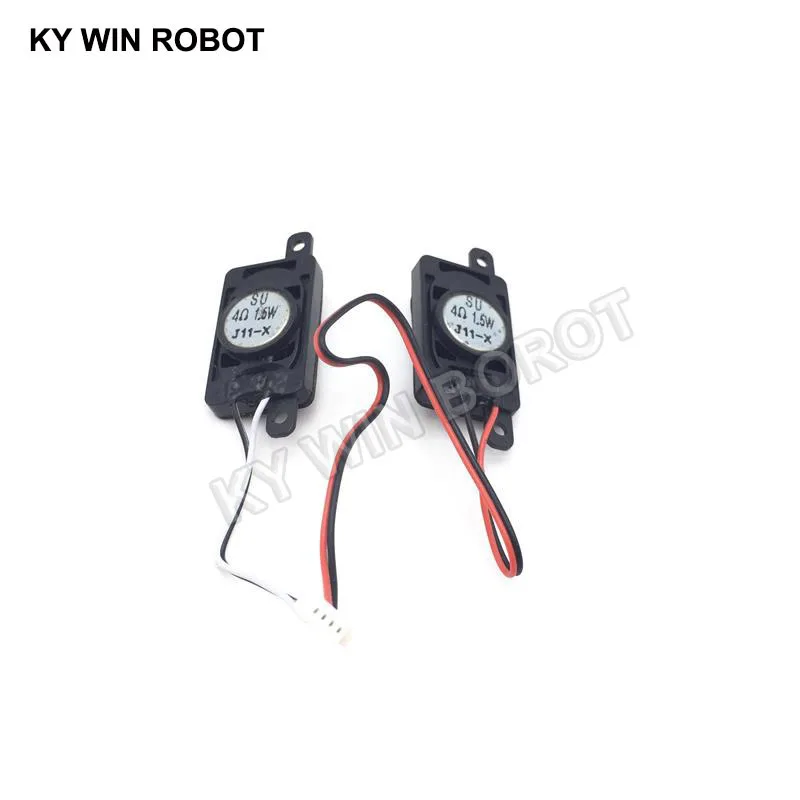 1 pair Notebook Speaker Horn 1.5W 4R 2716 1627 Loud speaker 4 ohms 1.5 Watt 4R 1.5W 27*16MM thick 6MM with terminal wire