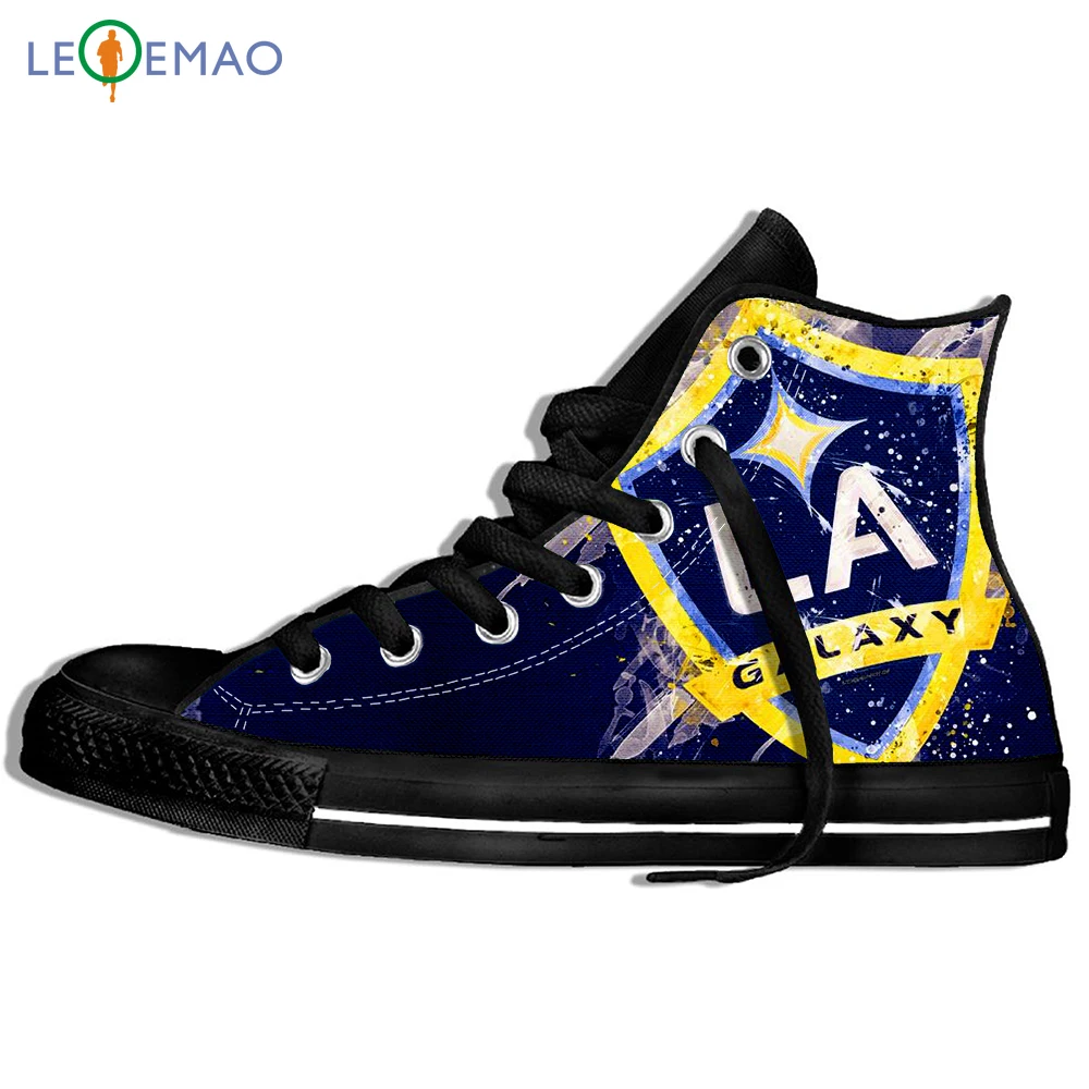 

Custom Logo Image Printing Sneakers Major League Soccer Light And Comfortable Los Angeles Galaxy Patterned Zapatos De Mujer