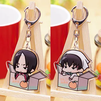 

Anime Hoozuki no Reitetsu HOZUKI Ksitigarbha Cartoon Acrylic Figure Keychain Key rings Charm Bag Pendants Cosplay Accessories