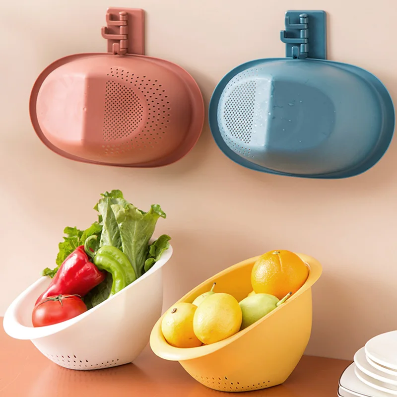 

Plastic Colander Sieve Rice Washing Filter Strainer Basket Food Grade Beans Sieve Fruit Bowl Drainer Cleaning Basket Kitchen kit