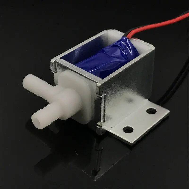 Micro Magnetventil Mini Electric N/C Öffner Wasser Luft DC 12v 