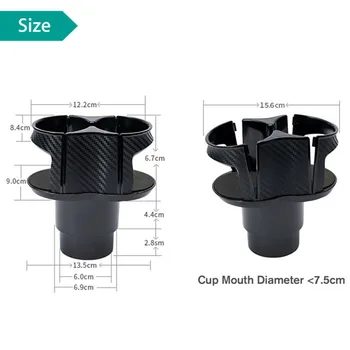 

Car Cup Holder Seat Bottle Beverage Auto Interior Shockproof Anti-fall