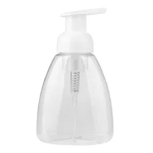 250 мл прозрачные пенясь бутылка для жидкого мыла, мусс точек розлива лосьон шампунь для геля для душа, пены бутылки белый#50
