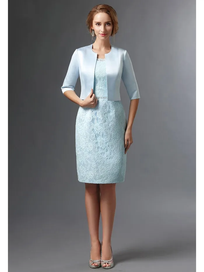 Vestido De Madrinha платья для матери невесты платье футляр длиной до колена 2 предмета