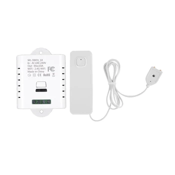 

Wifi Smart Switch Relay 10A Tuya Smart Life App Wireless & Chargeable Smart WIFI Water Leakage Sensor Alarm