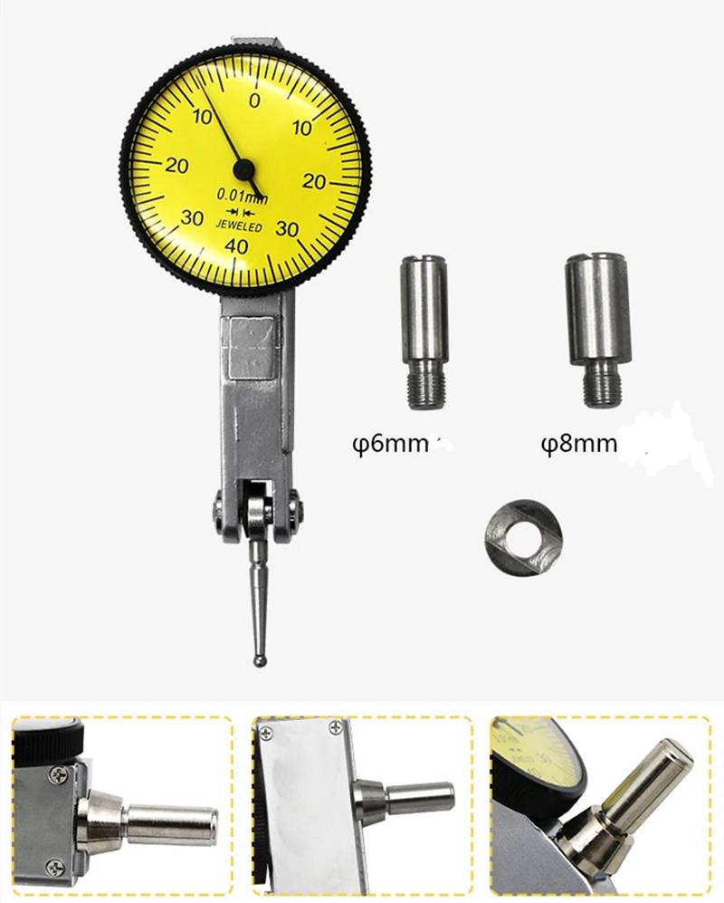 00.8mm Digital Lever Table Adjustable Base Holder Level Dial