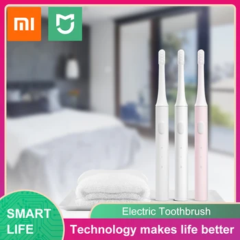 

Xiaomi Mijia T100 Sonic Electric Toothbrush 46G 2 Speed Rechargeable Smart Toothbrush Whitening Oral Care Zone New Color
