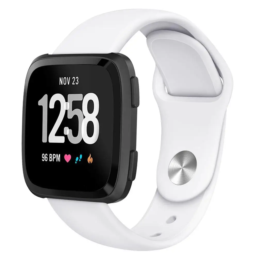 Ремешок для Fitbit Versa часы reverse с пряжкой сменный Браслет Lite силиконовый ремешок