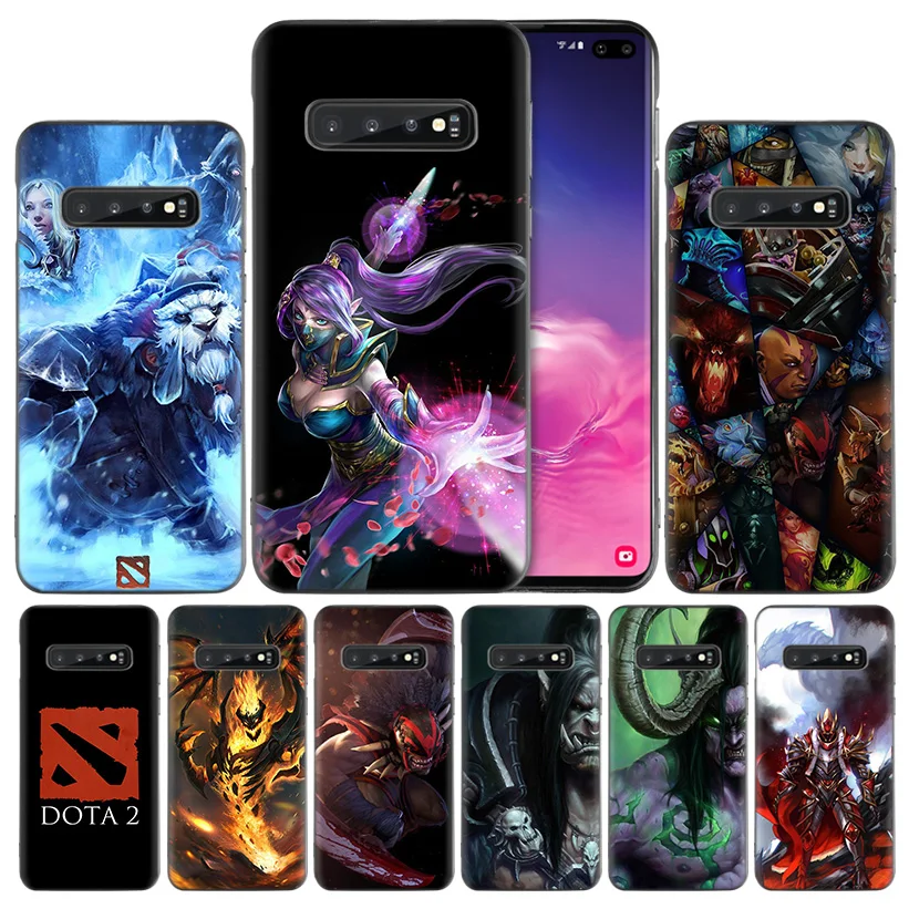 Dota 2 ТПУ силиконовый чехол для Sams Coque Ung Galaxy S10 S10e S9 S8 S7 Edge J8 J6 J4 Note 8 9 10 Plus 5G Fundas Capa