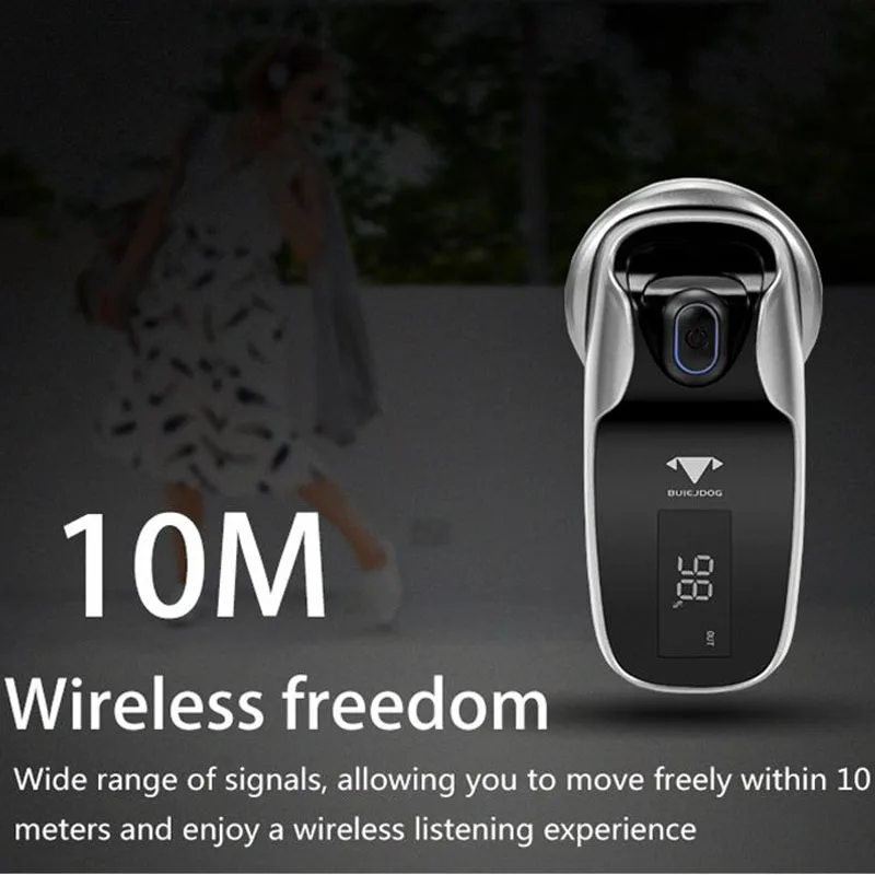Топ бренд Buiejdog Солнечная зарядная мощность bluetooth автомобильные наборы мобильные