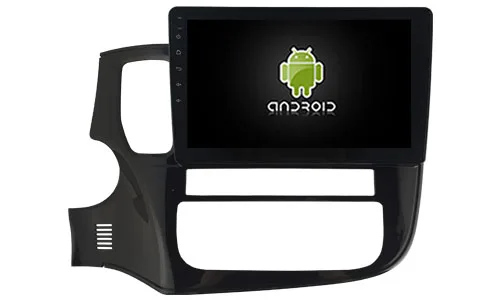 Автомобильный мультимедийный плеер ips экран монитор gps магнитофон Bluetooth Android 9,0 для Mitsubishi Outlander- Авто Аудио