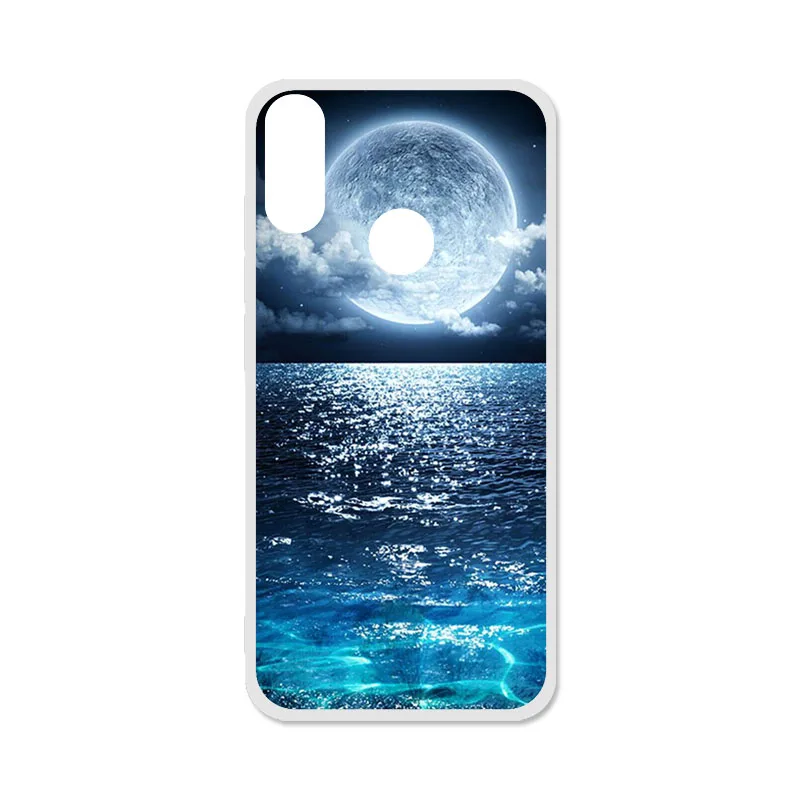 V043 Silicone Case For Oukitel C16 Pro Cases Soft TPU DIY Painted Back Phone Shell Coque For Oukitel C16 5.71 inch Covers Bumper - Цвет: V043