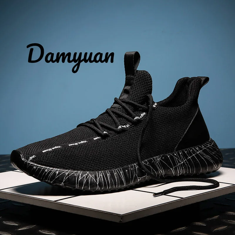 

Damyuan Running Shose Light Breathable Comfortable Men Sport Shoes Height Increasing Casual Antiskid Wear-resisting Man Sneakers