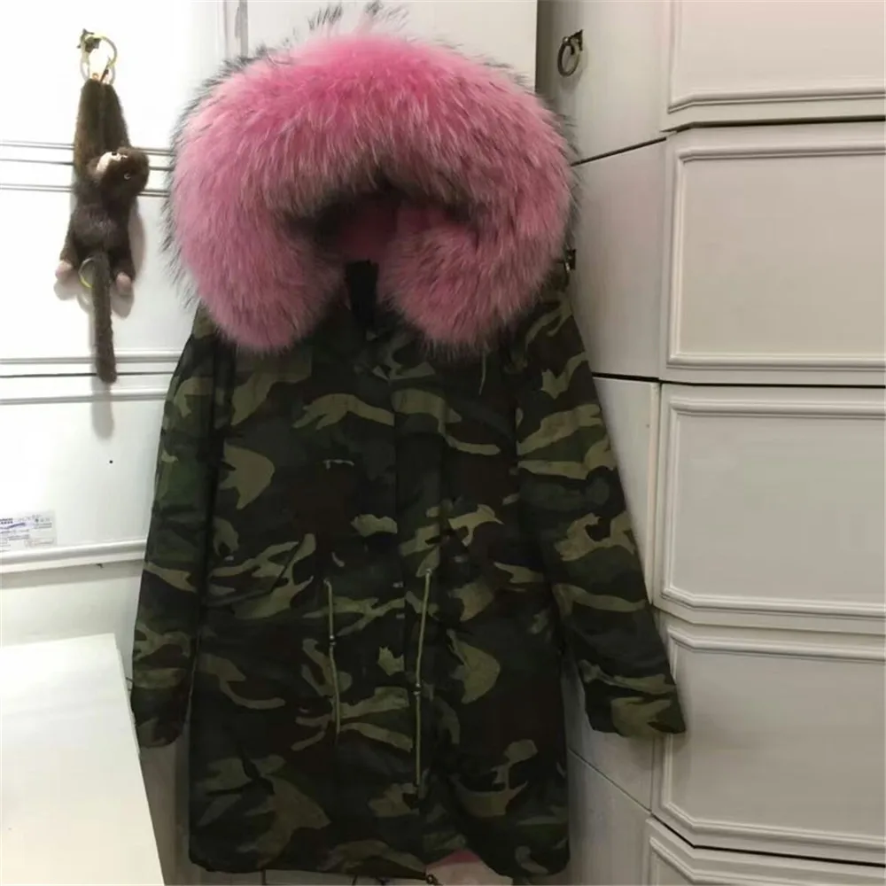 Real Fur Hoodies Fur Jacket Wear 