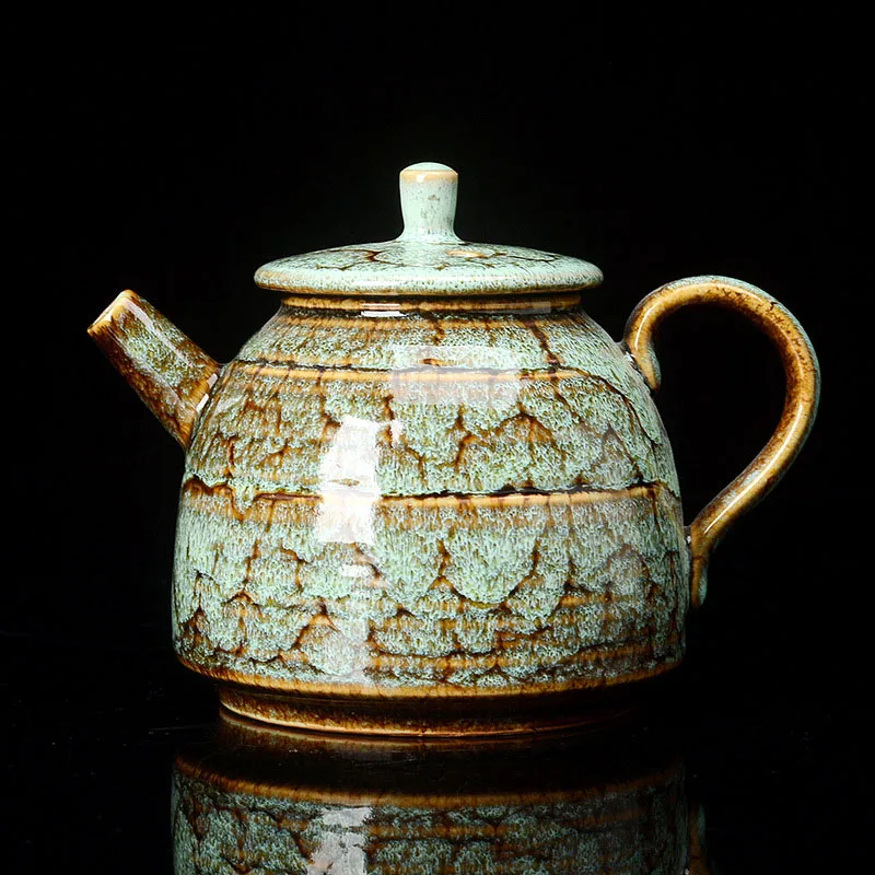 300ML Ceramic Kung Fu Teapot – Traditional Chinese Porcelain Tea Pot 4