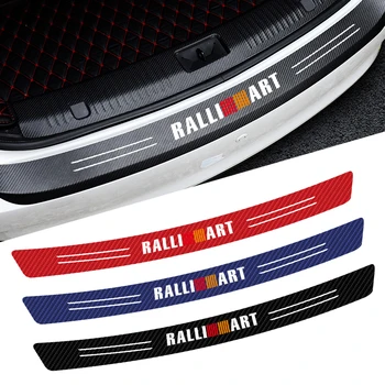 

Car Tail Trunk Decoration Bumper Protection Stickers Ralli Art Emblem Badge Decal For Mitsubishi Lancer 10 asx lancer outlander