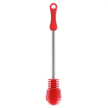 

Creative Bottle Brush Unique Design For Baby Bottles Scrubbing Silicone Cleaning Tool Kitchen Cleaner For Washing Cleaning Brand