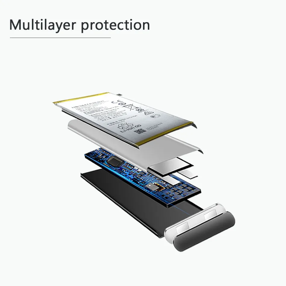 Батарея мобильного телефона для huawei Ascend P8 сменная батарея HB3447A9EBW 2600 мАч