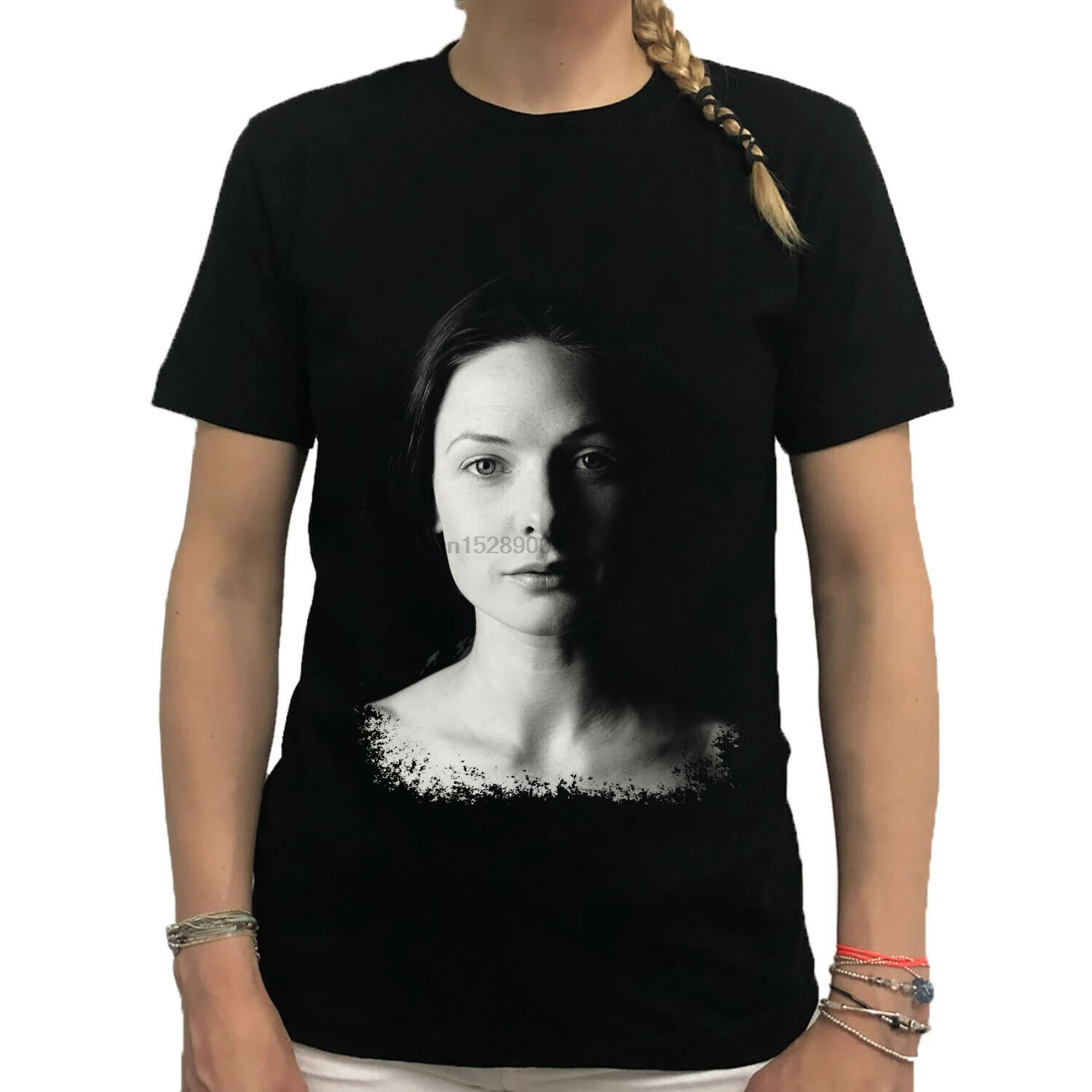 レベッカ ファーガソンユニセックス Tシャツトップ S 5xl 黒 Nwt 3 A 221 T Shirts Aliexpress