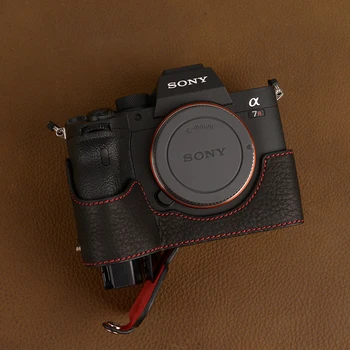 

Leather for Sony / Sony A7R4 A7RM4 A7RIV A9M2 Camera Bag