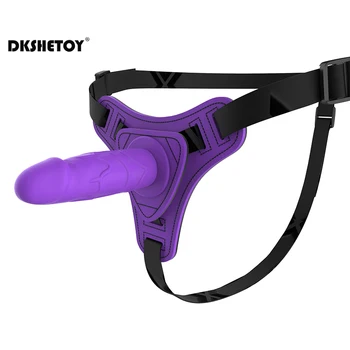 Strap On Dildo For Women Silicone Wearable Fake Penis Female Lesbian Masturbator strapon dildos For Anal Sex Toys Fb 5