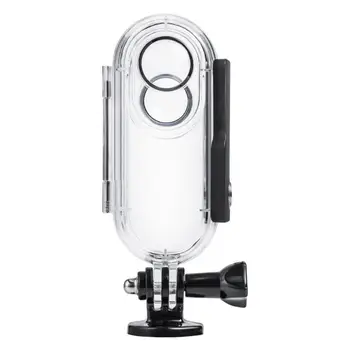 

Underwater Surfing Waterproof Shell Protector Handheld Gimbal Cover Case Toughened Glass and PC Practical for Insta360 One Camer