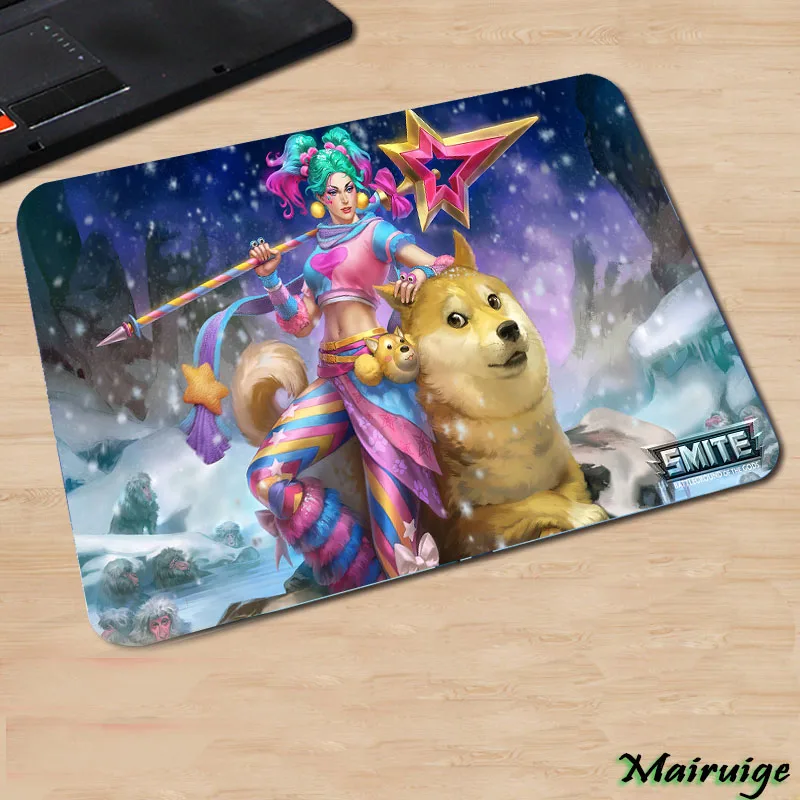 Так классная забавная видеоигра Smite Популярная Игровая коврик для мыши Diy
