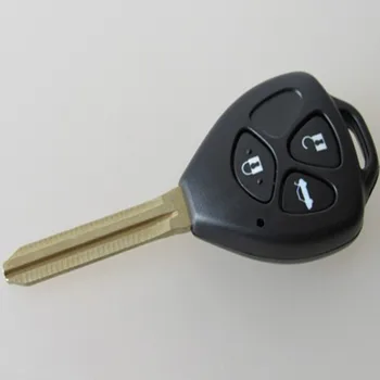 

WITH LOGO Replacement Shell Remote Case For Toyota 07 Camry Reiz Remote Key Shell 3 Button TOY43 Blade