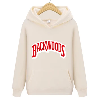 

The screw thread cuff Hoodies Streetwear Backwoods Hoodie Sweatshirt Men Fashion autumn winter Hip Hop hoodie pullover