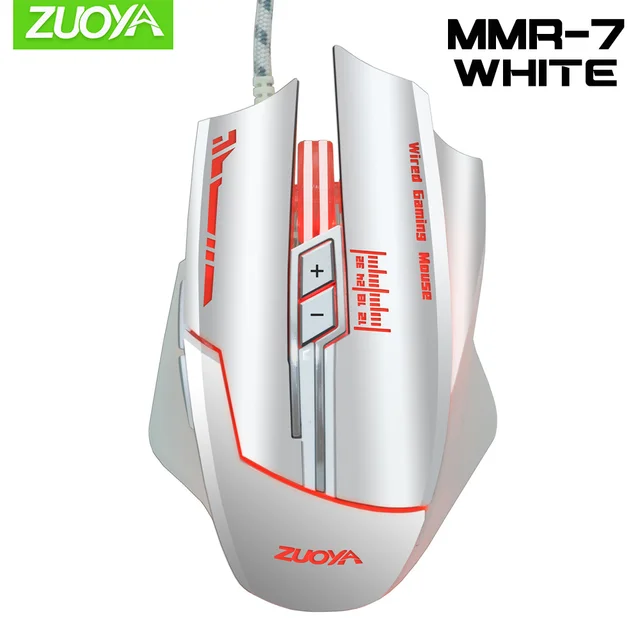 Fashion Professional Gaming Mouse Dpi Optical Wired Mouse Led Mice