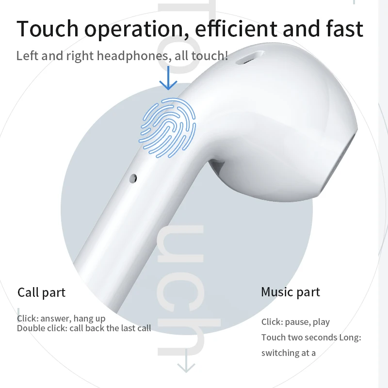 TWS Беспроводной Bluetooth наушники с зарядный чехол fone de ouvido мини гарнитура Airbuds Handsfree Спорт ушной телефон A3