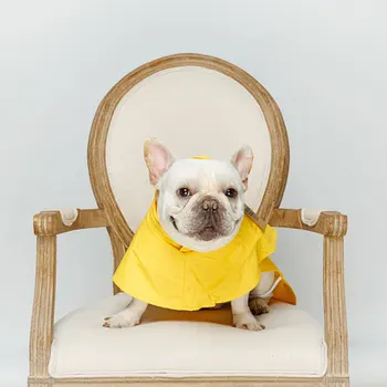 

Cute Dog Raincoat Rain Jacket Teddy Pet Clothing Waterproof Dog Hoodie Poncho Outdoor Coat Rainwear