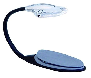 

VELAMP Goose Booklight Lampada LED da Libro, Grigio, 26.5x3.4x2.2 cm