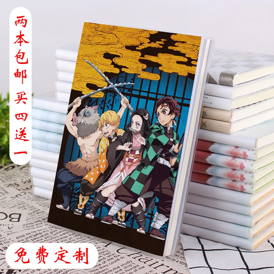 Японские Аниме Горячие Props Kamado Tanjirou Kimetsu No Yaiba Demon Slayer студентов дневник записная