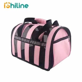

Outdoor Pet Cat Dog Carry Bag Breathable Mesh Handbag Oxford Cloth Foldable Pet Cage Carrier for Small Medium Dogs Cats