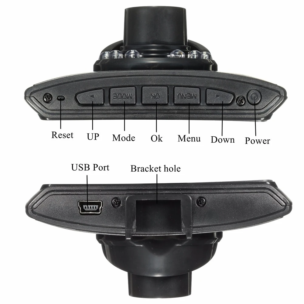 Hot 2.5 Inch LCD 1080P Car DVR Camera Dash Cam Video Recorder G-sensor Night Vision Recroder Camcorder Car Accessories Interior