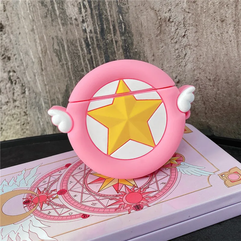 Милый Sailor Moon Summoner для Apple Airpods 2 чехол Модный мультяшный спортивный ремешок дизайн силиконовый чехол для наушников для Airpod