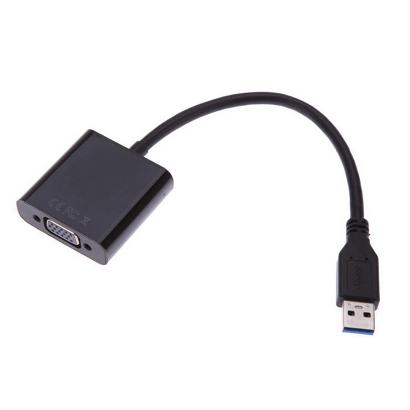 USB 3,0 к VGA Мульти-дисплей адаптер конвертер USB 3,0 к VGA видео Графическая карта кабель