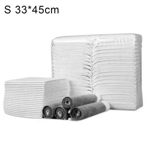 white S 100PCS 20/40/50/100 шт супер абсорбент щенок собака Ви мочи коврик щетка для чистки мат одноразовые Подгузники - Цвет: white S 100PCS