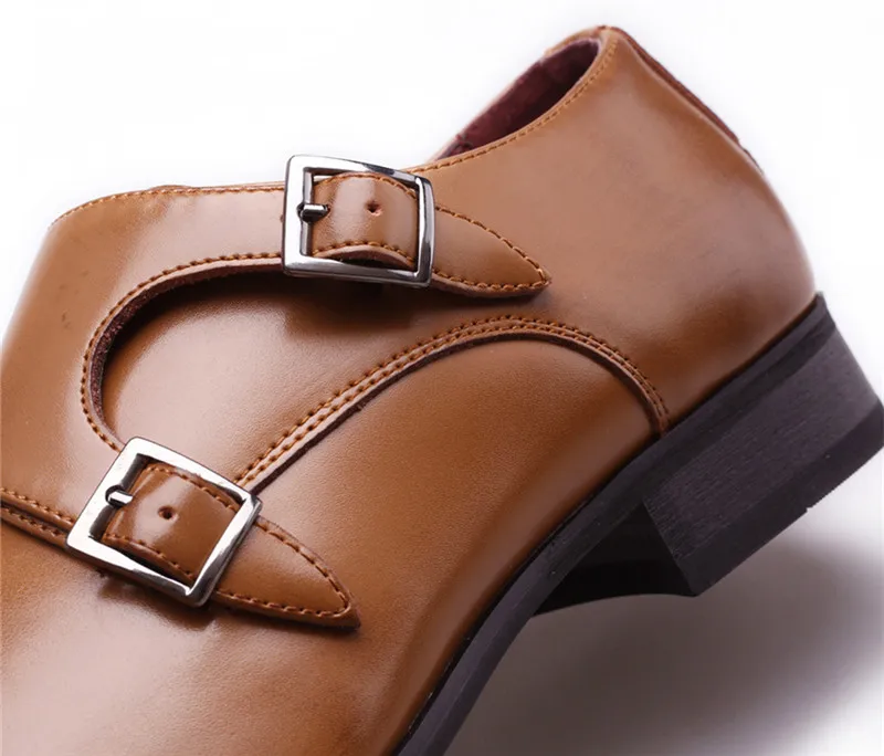 Мужские модельные туфли, размеры 39-48 мужские кожаные лоферы, брендовые элегантные офисные мужские туфли Oxford, деловые туфли для мужчин, Buty Salomon