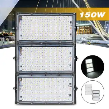 

150W 150 LED Flood Light IP65 Waterproof Outdoor Super Bright Security Light AC180-265V