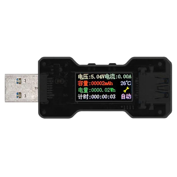 FNB18 USB Тестер Цифровой вольтметр измеритель напряжения тока Ампер Вольты ампреметр детектор PUO88